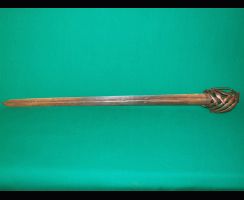 Скьявона. Западная Европа. 17 век. Редкий широкий клинок.